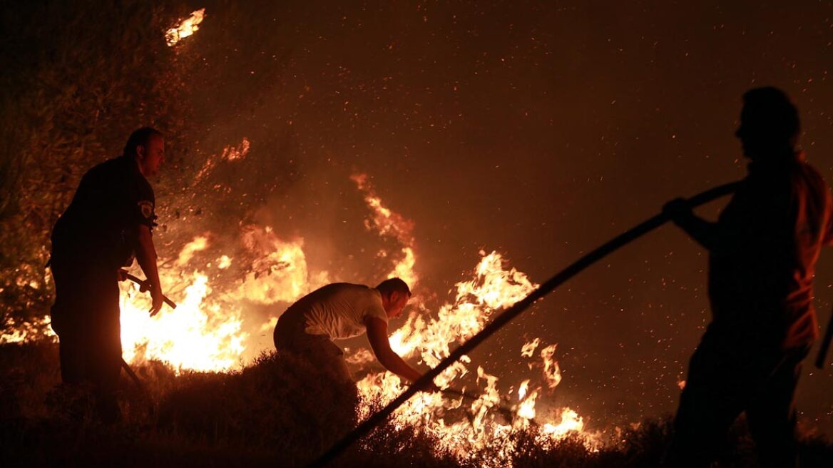 Πυρκαγιά σε αγροτοδασική έκταση κοντά στο Λιανοκλάδι
